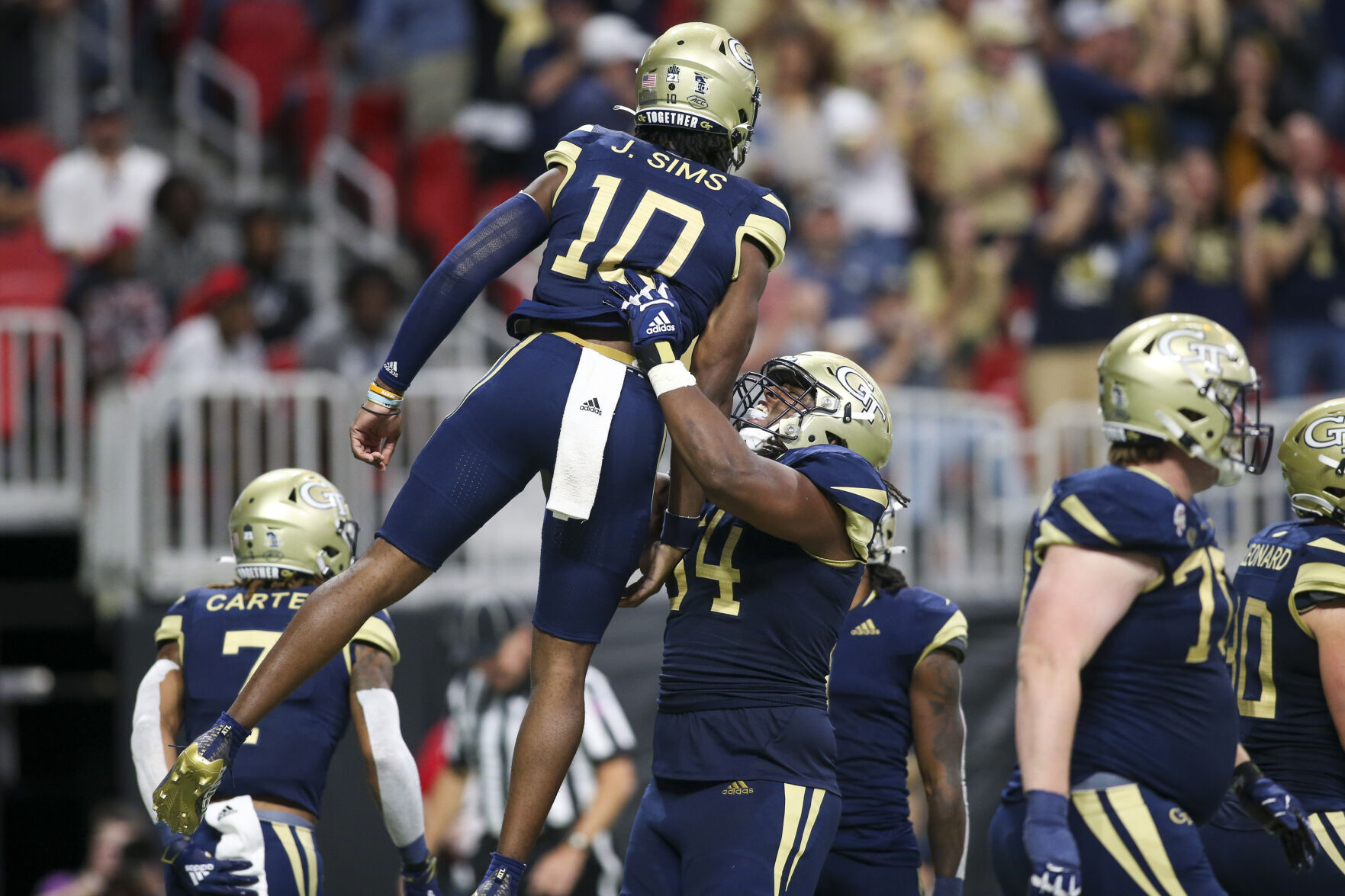 NCAA Football: North Carolina at Georgia Tech